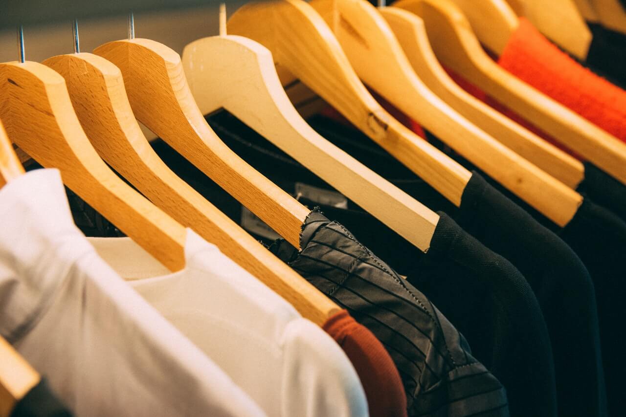 Clothes on Coat-hangers