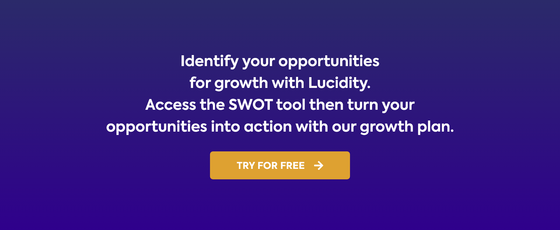 Identify your opportunities for growth with Lucidity